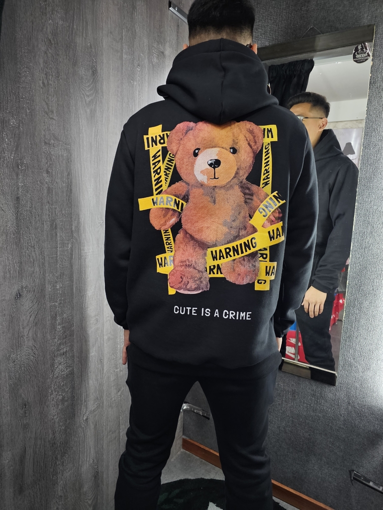 Buzo Hoodie Cute is a Crime Comprar en NoType