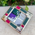 Caja de té o alhajero con tejido andino (4 div.) Mod.4064 - comprar online
