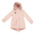 Campera Parka Nena Invierno Interior Tipo Polar Capucha 1283 - Serafinne