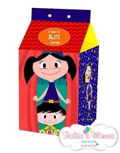 Kit10 Mini Caixa Milk (novidade Muito Linda) Show Da Luna