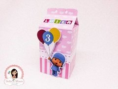 Kit10 Mini Caixa Milk (novidade Muito Linda) Circo Rosa - Festas e Mimos