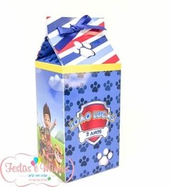 Kit30 Mini Caixinhas Milk Personalizada Qualquer Tema - Festas e Mimos