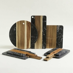 Tabla de marmol y madera - comprar online