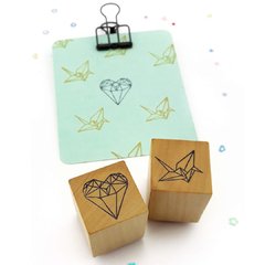 Sello Origami Grulla (Chico) - comprar online
