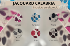 Imagen de Juego De Living Sillón 2 Cps Ecocuero/Jacquard Premium