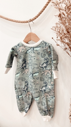 PIJAMA FRIZA DINO AZULINO - comprar online