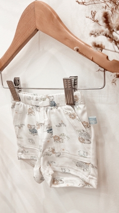 SHORT FLORO SAFARI BEIGE - comprar online