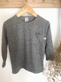 REMERA JOAQUIN GRIS M/L