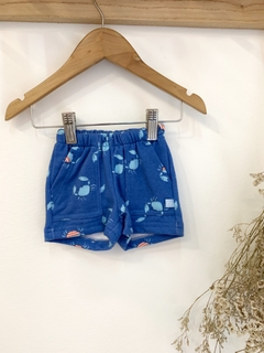 SHORT FLORENCIO CANGREJO AZUL FRANCIA - comprar online