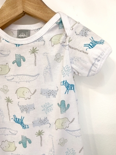 PIJAMA SOLANO SAFARI AQUA - comprar online