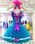 Vestido + tiara da Princesa Poopy Trolls - Ballerine Atelier