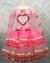 Vestido Cor de Rosa da Coleção Bate Coração - loja online