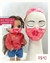 KIT Máscara Infantil 3D Estampa Doguinho Pink na internet