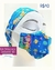 KIT Máscara Infantil 3D Estampa Sereia