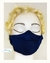 Máscara Adulto 3D Marinho (malha) - comprar online