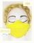 Máscara Adulto 3D Amarela (malha)