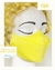 Máscara Adulto 3D Amarela (malha) - comprar online