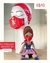 KIT Máscara Infantil 3D Vermelha Estampa Sereia - comprar online