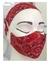 KIT Máscara 3D + Faixa Vermelha Estampada - comprar online