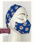 KIT Máscara 3D + Faixa Azul Doguinho na internet