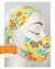 KIT Máscara 3D + Faixa Corujinha (amarelo e laranja) na internet