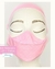 KIT Máscara 3D + Faixa Rosa Bebe Poá - comprar online