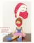 KIT Máscara Infantil 3D + Máscara boneca (o) - Vermelho com coroas