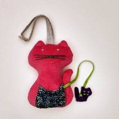 SONAJERO GATITA CON CRIA - comprar online