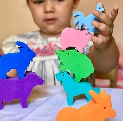 JUEGO DE LA GRANJA - JugandoAndo  Maternidad y Crianza