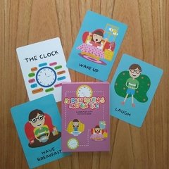 MY DAILY ROUTINE AND THE TIME - CARTAS EDUCATIVAS INGLES - comprar online