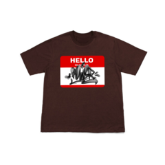 Camiseta Power Caps x Vespa / Hello My Name's