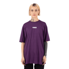 Camiseta Power Caps Basic Classic Purple