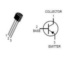 Transistor PNP BC558 - comprar online