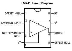 Lm741 - Amplificador Operacional - comprar online