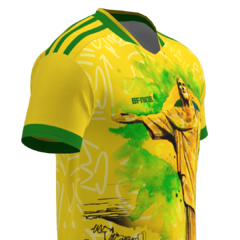 Camisa Seleção Brasileira 2022 Bfnine Rio - Bfnine Camisetas Esportivas de Times de Futebol