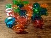 24 Bobinas plástico colores
