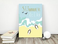 Placa decorativa MDF Summer Relax