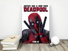 Placa decorativa MDF Deadpool