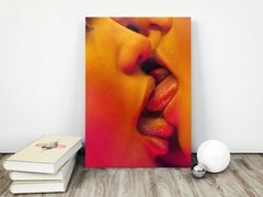 Placa decorativa MDF Kisses