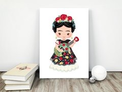 Placa decorativa Frida Kahlo