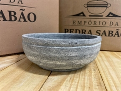 4 BOWLS DE PEDRA SABÃO -- 700 ML - KIT - Empório da Pedra Sabão