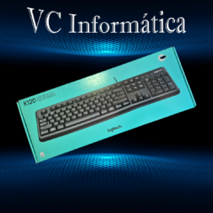 TECLADO SLIM USB K120 PRETO 920-004423 LOGITECH