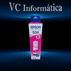 TINTA ORIGINAL EPSON T504 MAGENTA 70ML