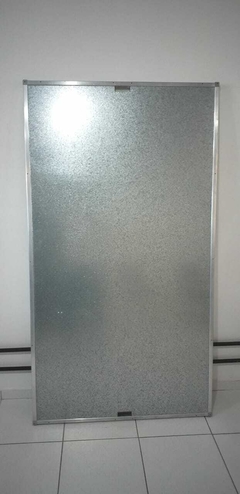 Mesa Pés dobráveis ( ou fixo ) em alumínio c/ tampo em chapa galvanizada , inox ou alumínio