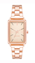 Nine west women’s bracelet watch rose gold (NW/2808RGRG) - comprar online