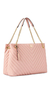 The victoria shoulder tote in signature (rose) - buy online