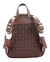 Mochila Chenson - Jacquard - 8482209-038 (café) na internet