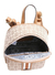 Mochila Chenson - Jacquard - 8482209-038 (café) - LINDA MARIA STORES