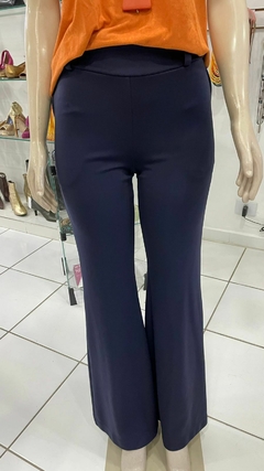 Calça Pantalona (azul marinho) - Lu Rubin