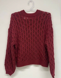 Tricot Vinho - Shoulder